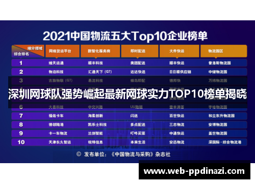 深圳网球队强势崛起最新网球实力TOP10榜单揭晓