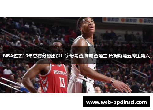 NBA过去10年总得分榜出炉！字母哥登顶 哈登第二 詹姆斯第五库里第六